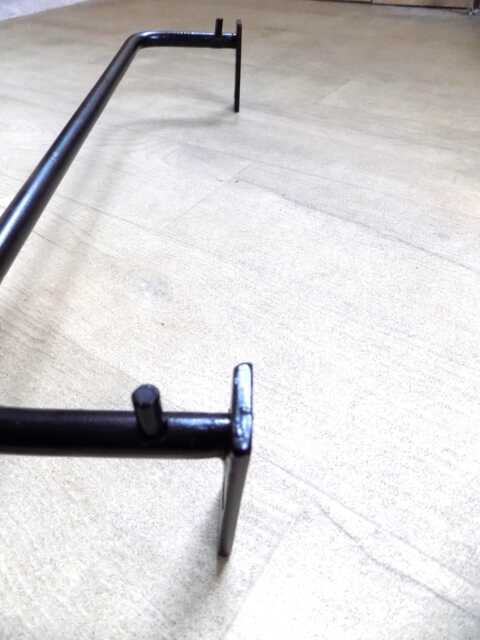 Handcrafted Wrought Iron Curtain Rail, Heavy Duty Blackout, UK Made - image 1