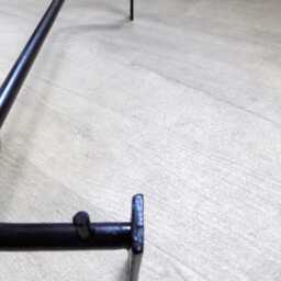 Handcrafted Wrought Iron Curtain Rail, Heavy Duty Blackout, UK Made - thumbnail 2