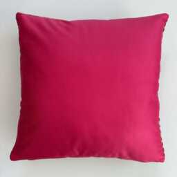 Silk Velvet Cushion Cover, Pink Ikat Pillow, Turkish Jacquard Cushion, Decorative Pillowcase 16''x16''/40x40 cm - thumbnail 4