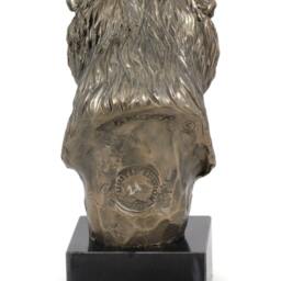 Apfen Pincher, Dog Statue On Marble Base, Limited Edition, Artdog. Made Of Cold Cast Bronze. Perfect Gift. Limited Edition - thumbnail 3