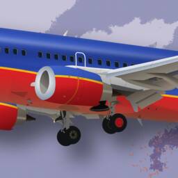 Southwest Boeing 737 Poster, Boeing Artwork, Gift For Pilot, Aviation Poster, Gift, Airliner, Airplane, Plane - thumbnail 3