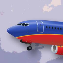 Southwest Boeing 737 Poster, Boeing Artwork, Gift For Pilot, Aviation Poster, Gift, Airliner, Airplane, Plane - thumbnail 2