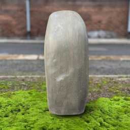 Abstract Concrete Face Statue Mystical Head Cement Sculpture Handmade Stone Figure Modern Outdoor Garden Ornement Unique Yard Art Gift - thumbnail 3