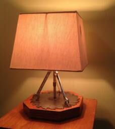 Desk Lamp - Upcycled Tools - thumbnail 1