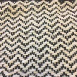 Wool Blanket With Pompoms Hand Loomed in Morocco - thumbnail 2