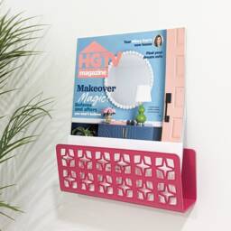 Breeze Block Acrylic Wall Mail Holder - Pattern C - thumbnail 4