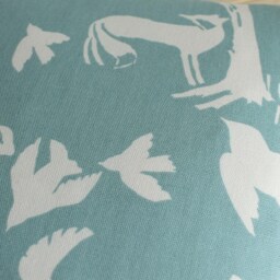 Glade Blue Haze Pillow Cover Scandinavian Cotton Cushion Cover - thumbnail 2
