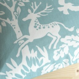 Glade Blue Haze Pillow Cover Scandinavian Cotton Cushion Cover - thumbnail 3