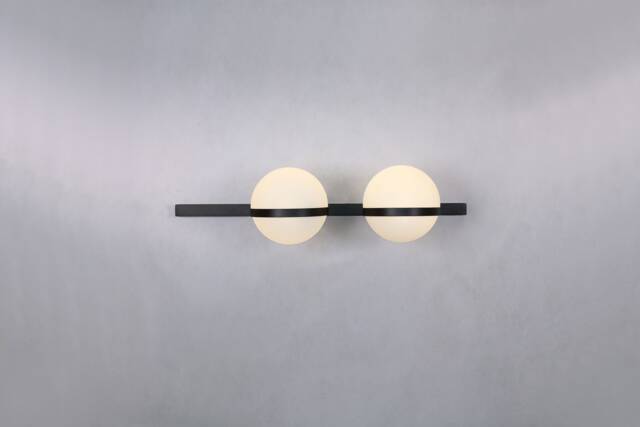 Vanity Light - Modern Wall Sconce Black Lights- Mid Century Fixture - image 1
