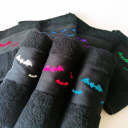 Guest Towel - 30 X 50 cm Swarm Of Bats - thumbnail 3