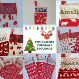 Personalised Christmas Stockings, Personalised Gifts - thumbnail 2