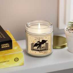 I Had The Time Of My Life Candle, Fighting Dragons With You Long Live Book Themed Candles, Fantasy Eras Tour