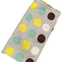 Polka Dot Lovey Blanket Soft Cotton Flannel Security Buddy For Baby Shower Gift - thumbnail 2