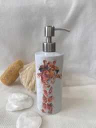 Giraffe Watercolour Design, Liquid Soap Pump Dispenser, By Wildlife Artist Sandi Mower