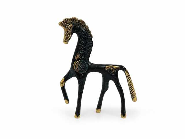 Ancient Greek Horse Statue - Handmade Bronze Sculpture Mythology Decor Museum Replica Art Gift Home Office - image 1
