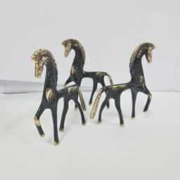 Bronze Greek Horse Statue, Ancient Mythology Art, Home Decor - thumbnail 4