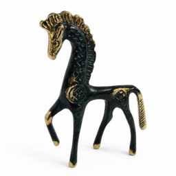 Ancient Greek Horse Statue - Handmade Bronze Sculpture Mythology Decor Museum Replica Art Gift Home Office - thumbnail 2