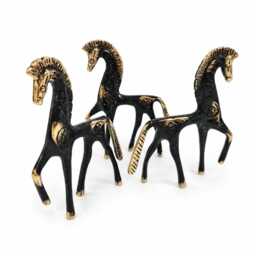 Ancient Greek Horse Statue - Handmade Bronze Sculpture Mythology Decor Museum Replica Art Gift Home Office - thumbnail 3