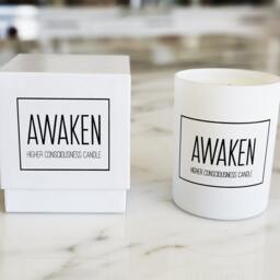 Awaken Higher Consciousness Meditation Candle - thumbnail 3
