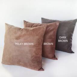 Montana Faux Leather Pillow Cover Rustic Home Decor - thumbnail 3