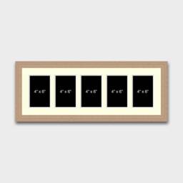 "Multi Photo Frame - Holds 5 6""x4" - thumbnail 2