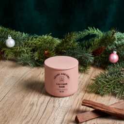 Cedarwood & Pine Candle 12Oz Ceramic Jar, Coconut Apricot Wax - thumbnail 4