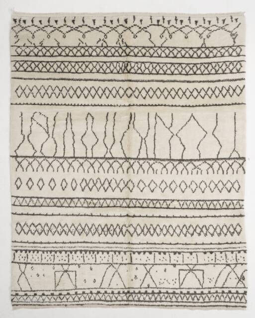 Moroccan Beni Ourain Rug - image 1