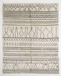 Moroccan Beni Ourain Rug - thumbnail 1