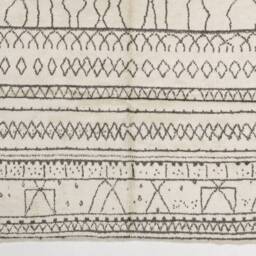 Moroccan Beni Ourain Rug - thumbnail 2