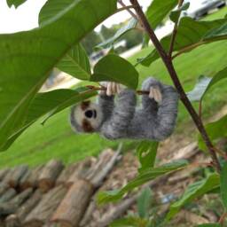Needle Felted Sloth - thumbnail 4