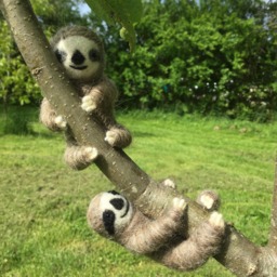 Needle Felted Sloth - thumbnail 3
