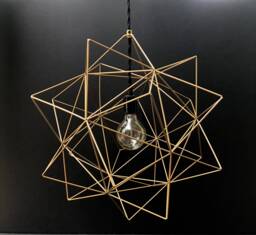 Nova Pendant Light . Geometric Minimalist Inspired