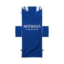 Glasgow Bears - 1992 Home Kit Blue Football Sunbed Towel With Pockets - thumbnail 2