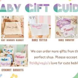 Knit Newborn Blanket - Cottom Baby Blanket, Soft Cotton Embroidered Hospital Coming Home Girl Gift - thumbnail 2