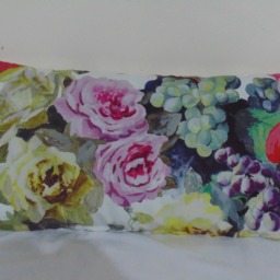 Designers Guild Floral Fabric Orangerie Rose Cushion Cover Design 7 - thumbnail 2