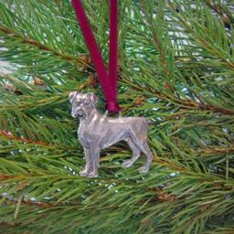 Boxer Dog Hanging Decoration - Christmas Ornament Mum Gift Decor Charm - thumbnail 2