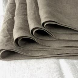 Natural Linen Bath Towel Prewashed Undyed Flax, Vintage Look - thumbnail 3