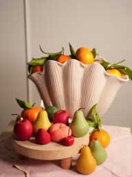 Handmade Fruit Candles, Soy Olive Wax, Realistic Shapes, Decorative Shelf Appeal