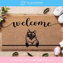 Custom Pet Welcome Mat - Personalized Dog & Cat Doormat Breeds Unique Gift For Animal Lovers Front Door Decor Owners - thumbnail 2