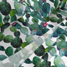 Watercolor Sheets - Boho Cactus By Tasiania Desert Floral Succulent Nature Cotton Sateen Sheet Set Bedding Spoonflower - thumbnail 2
