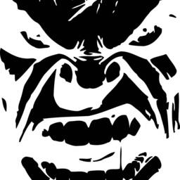 Hulk Face Wall Decal Superhero Vinyl Sticker Art Comics Decorations For Home Boys Room Super Hero Decor Poster Gift Mural Hlk5 - thumbnail 2