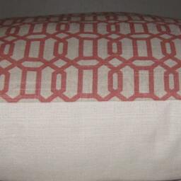 "Geometric Decorative Pillow Cover in 24""x 24" - thumbnail 3