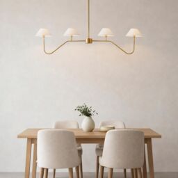 Majestic Aura in Gold Brass - A Chandelier Light That Captivates Every Gaze - thumbnail 2