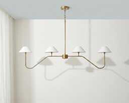 Majestic Aura in Gold Brass - A Chandelier Light That Captivates Every Gaze - thumbnail 1