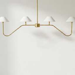 Majestic Aura in Gold Brass - A Chandelier Light That Captivates Every Gaze - thumbnail 3