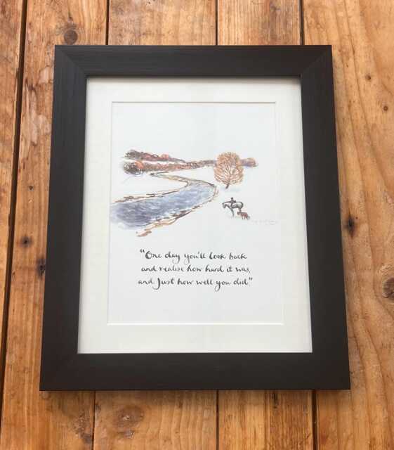 Framed Print From Always Remember - The Boy Mole Fox, Horse & The Storm By Charlie Mackesy