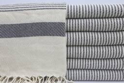 Turkish Towel, Handwoven Towel, Black Towel, Wholesale Towel, 40''x75'', Bridesmaid Gift, Design Towel, Pool Towel, Throw Towel, Beach Towel, Ma028D