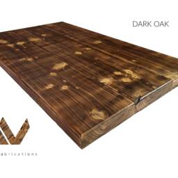 Handmade Industrial Coffee Table Reclaimed Wood & Steel - thumbnail 2