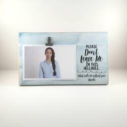 Going Away Gift For Coworker Or Colleague, Good Luck Gift, Please Don't Leave Personalized Picture Frame, Congratulations Graduation - thumbnail 3