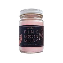 Pink Moon Musk - Nook & Burrow Soy Wax Gift Candle - thumbnail 4